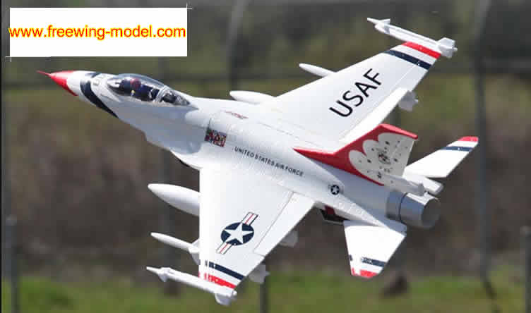 Freewing F-16C Super Scale 64mm EDF Jet