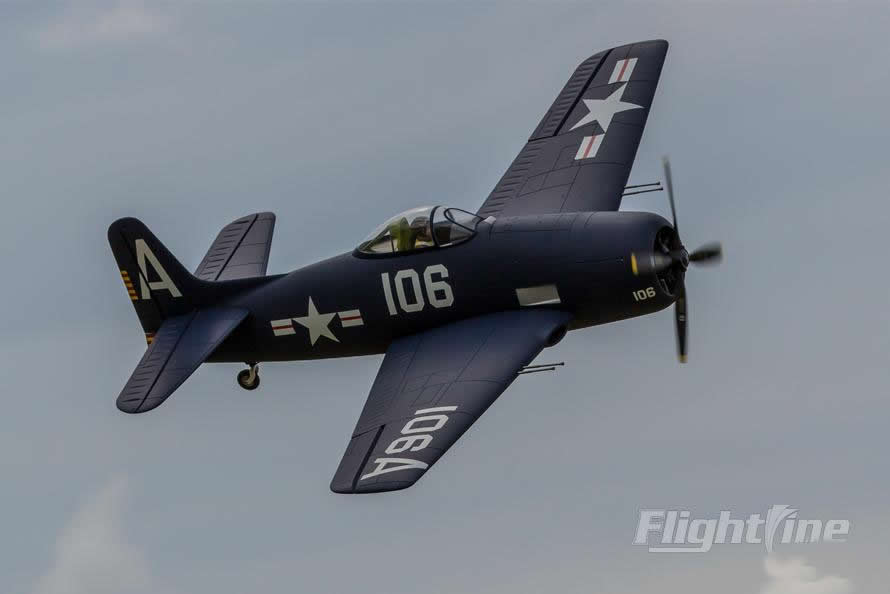 FlightLine RC F8F-1 Bearcat RC Airplane