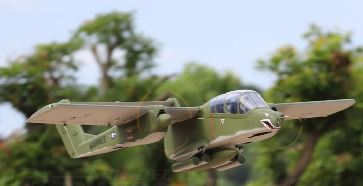 FlightLine OV-10 Bronco 1400mm  PNP RC Airplane