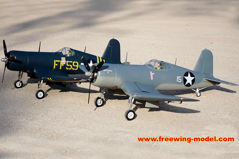 FlightLine F4U-1A Corsair Birdcage 1600mm (63 Inch) Wingspan - PNP Version