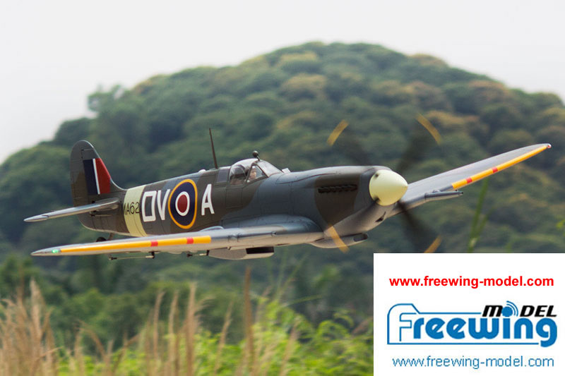 FlightLine RC Spitfire Mk.IX 1600mm (63 inch) Wingspan PNP RC Airplane