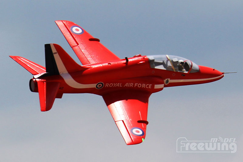 Freewing 6S Hawk T1 Red Arrow 70mm EDF Jet PNP RC Airplane