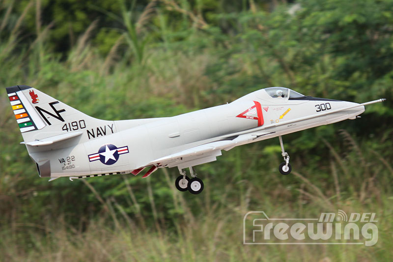 Freewing A-4E/F Skyhawk 80mm EDF Jet PNP RC airplane