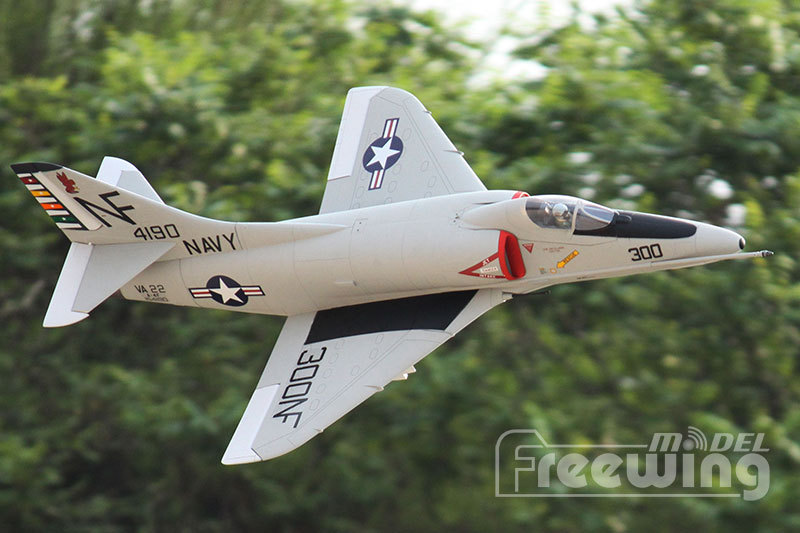 Freewing A-4E/F Skyhawk 80mm EDF Jet PNP RC airplane