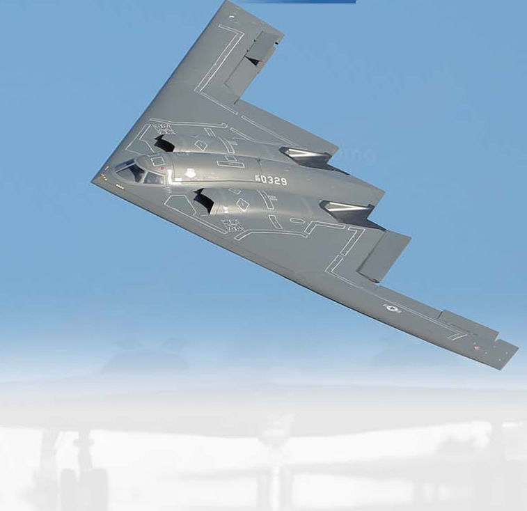 Freewing B-2 Spirit Bomber Twin 70mm EDF Jet RC Airplane