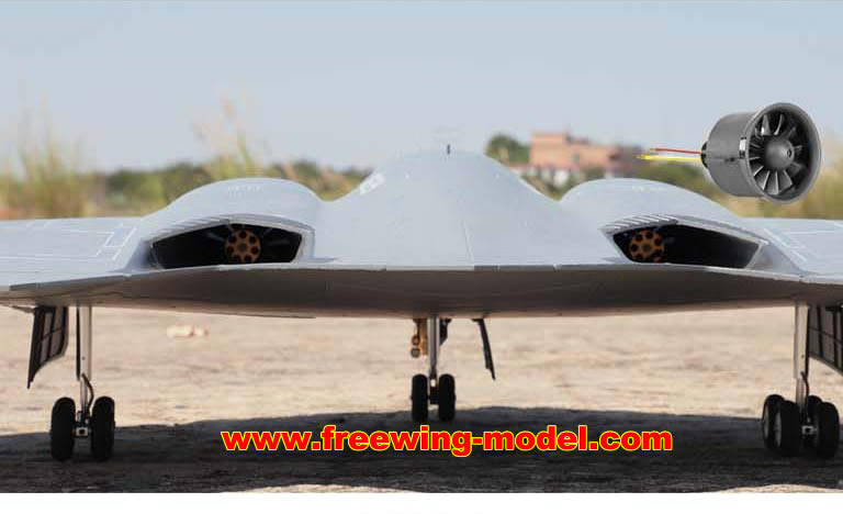 Freewing B-2 Spirit Bomber Twin 70mm EDF Jet RC Airplane