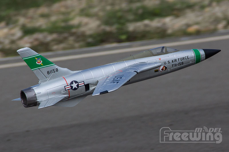 Freewing F-105 Thunderchief 64mm Jet 3S RC Airplane