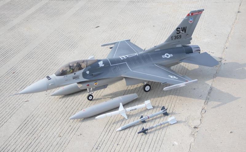 Freewing F-16C Super Scale 90mm EDF Jet PNP RC airplane