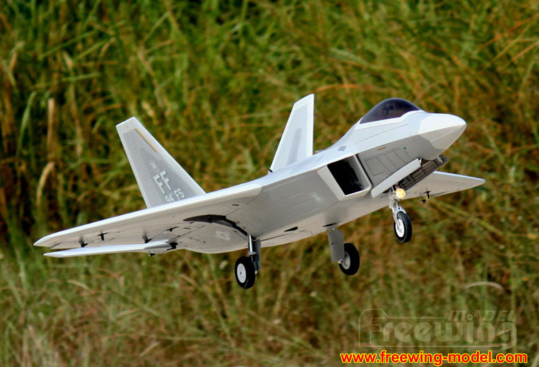 Freewing F-22 Raptor Ultra Performance 8S 90mm EDF Jet airplane