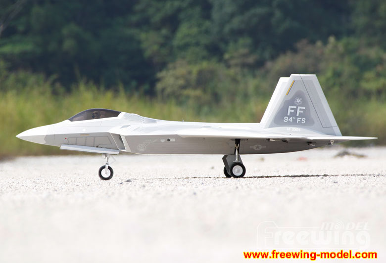 Freewing F-22 Raptor Ultra Performance 90mm EDF Jet Kit airplane