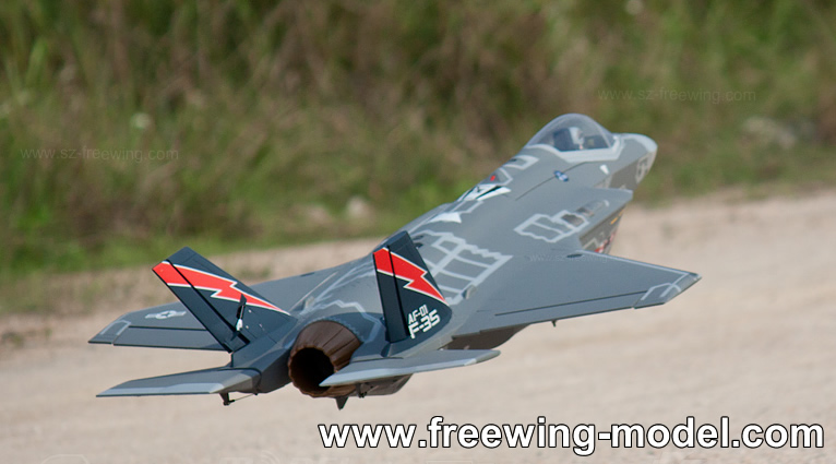 Freewing F-35 Lightning II V3 70mm EDF Jet Arf Plus Servo RC Jet