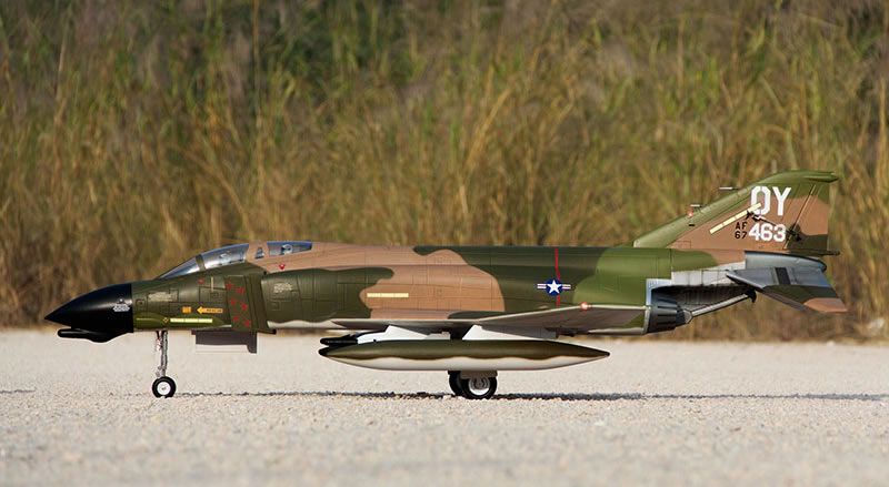 Freewing F-4D Phantom II 90mm EDF Jet - ARF PLUS Servo Rc Airplane