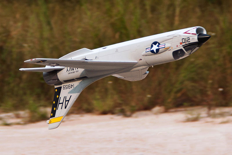 Freewing F-8 Crusader 64mm Jet KIT 3S RC Airplane