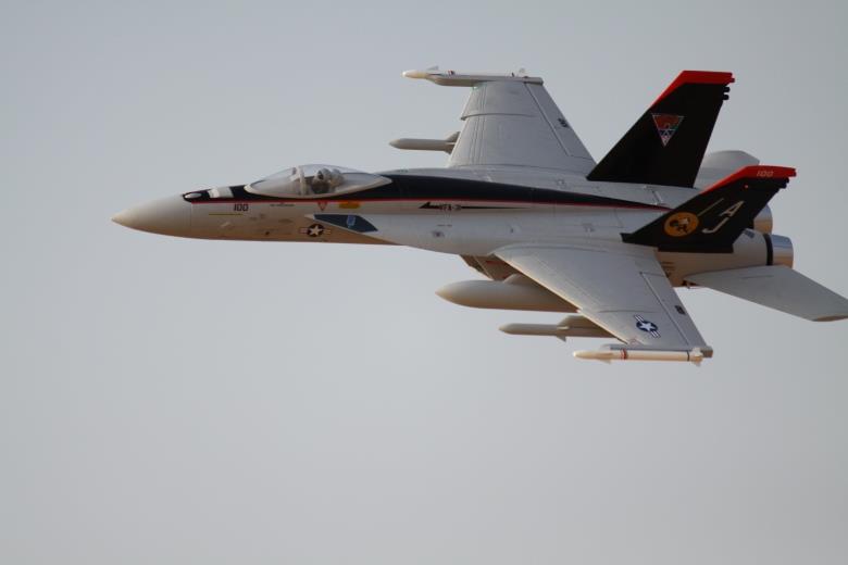 F/A-18E Hornet V2 90mm EDF Thrust Vectoring Jet