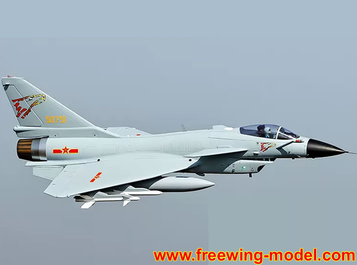 >Freewing J-10A Super Scale 90mm Jet  PNP RC JET Flight Image