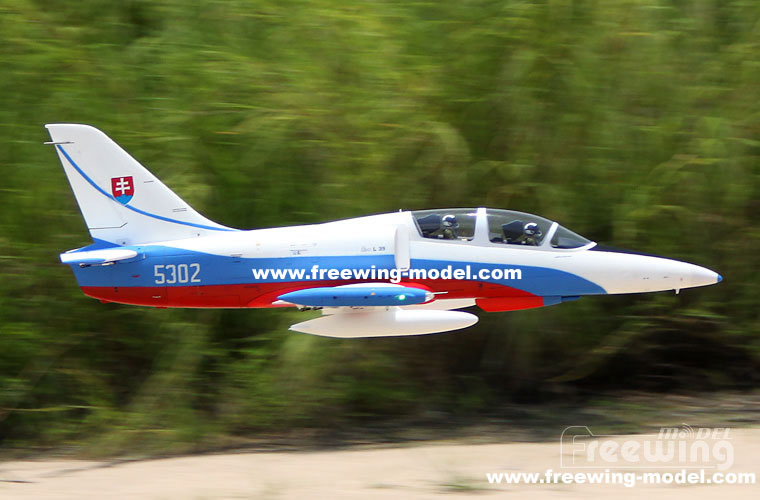 Freewing L-39 Albatros 80mm EDF Jet - PNP RC airplane 