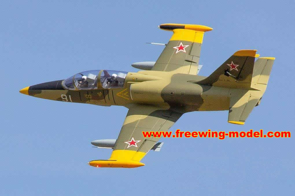 Freewing L-39 Albatros Camo 80mm EDF Jet PNP RC Jet