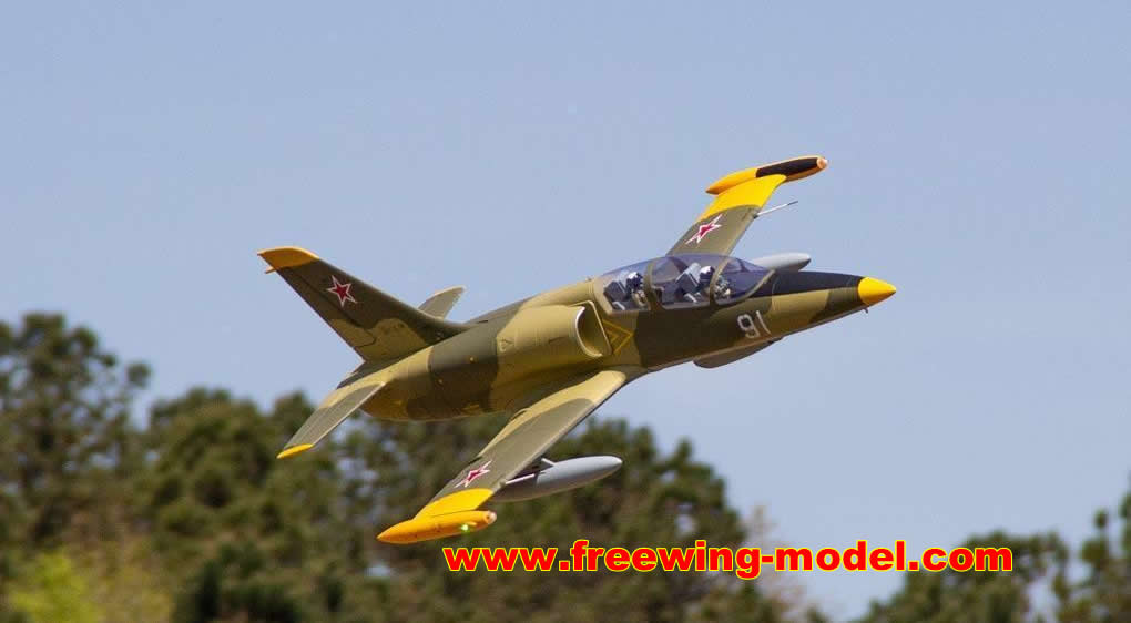 Freewing L-39 Albatros Camo V2 80mm EDF Jet PNP RC Jet