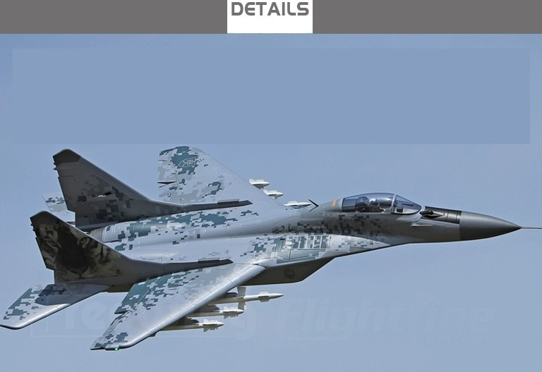 Freewing MiG-29 Fulcrum Digital Camo Twin 80mm EDF Jet PNP RC Airplane