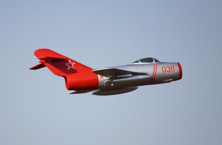 Freewing Mig-15 Silver 64mm EDF Jet PNP RC Airplane