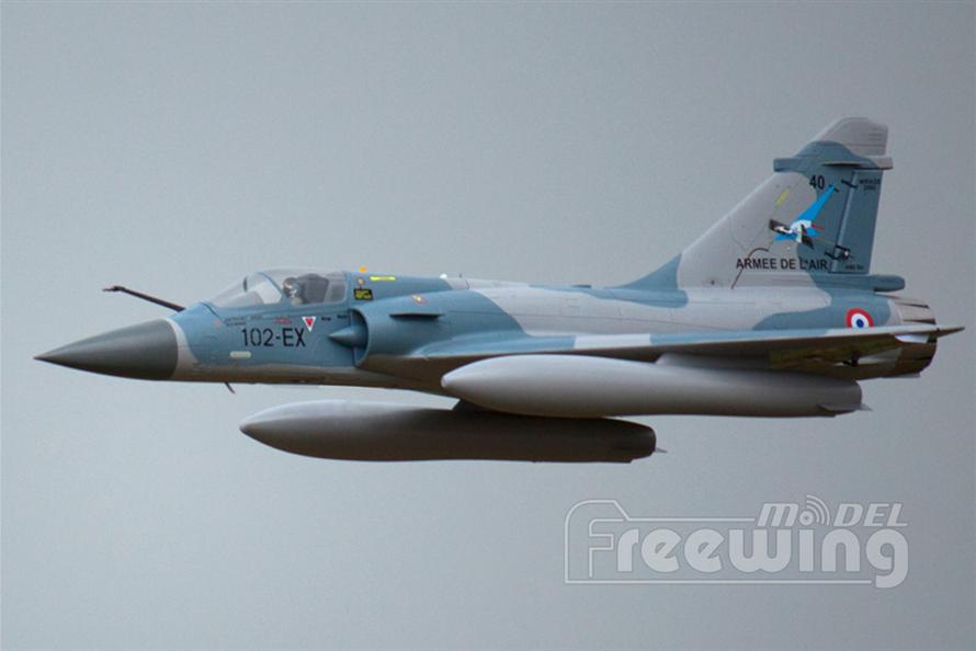 Freewing 80mm  Mirage 2000C-5 PNP Rc airplane