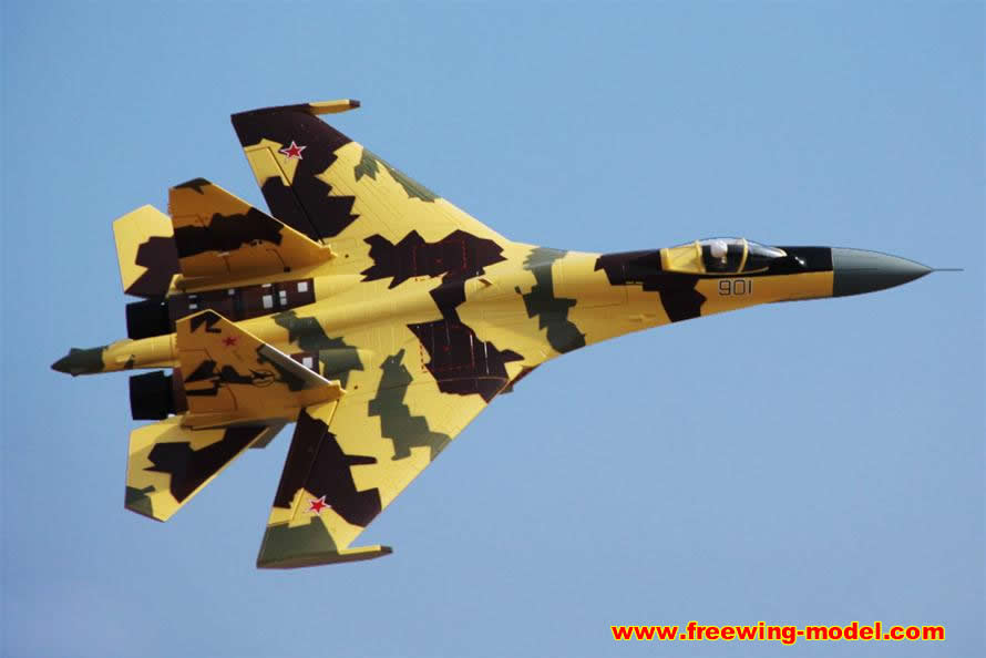 freewing su35 rc airplane