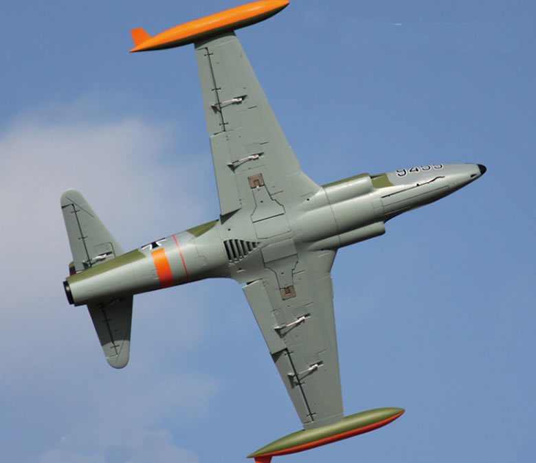 Freewing T-33 Shooting Star German 80mm EDF Jet PNP RC Airplane