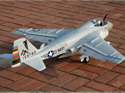 Freewing A-6 Intruder 80mm EDF Jet PNP 6S RC Airplane