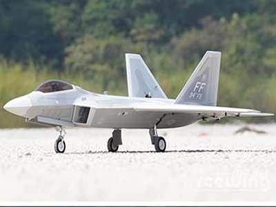 Freewing F-22 Raptor Ultra Performance 8S 90mm EDF Jet PNP RC Airplane