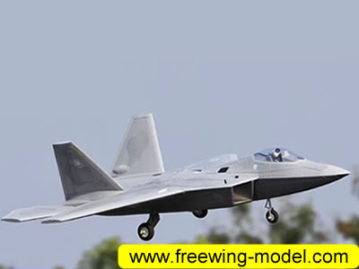 Freewing F-22 V2 Raptor 64mm EDF Jet PNP 4S RC JET