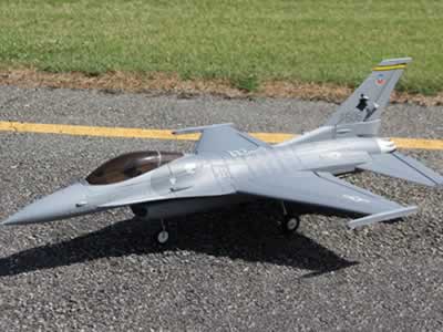 Freewing F-16C Falcon 64mm EDF Jet PNP RC Airplane