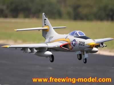 Freewing F9F-8 Cougar Super Scale 80mm EDF PNP RC Airplane