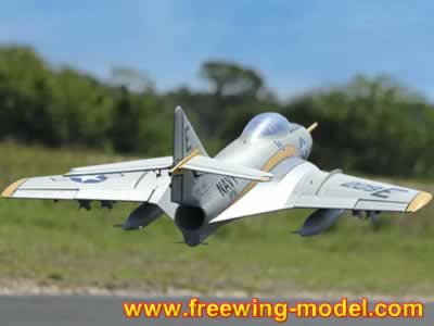 Freewing F9F-8 Cougar Super Scale 80mm EDF PNP RC Airplane