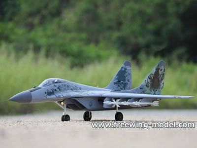 Freewing MiG-29 Twin 80mm ARF+Servos