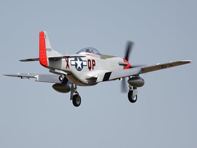 Freewing P-51D Iron Ass Super Scale 1410mm (55 inch) Wingspan - PNP Rc Airplane