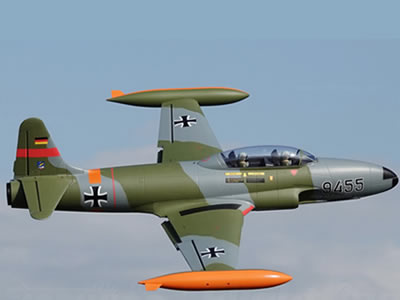 Freewing T-33 Shooting Star German 80mm EDF Jet PNP RC Airplane