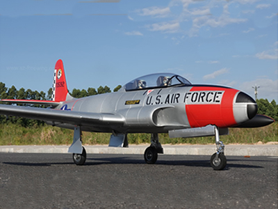 Freewing T-33 Shooting Star USAF 80mm ARF 