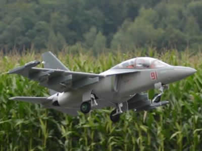 Freewing Yak130 Grey 8S 90mm Jet PNP RC Jet